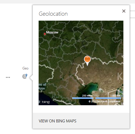 SharePoint Geolocation Field Type