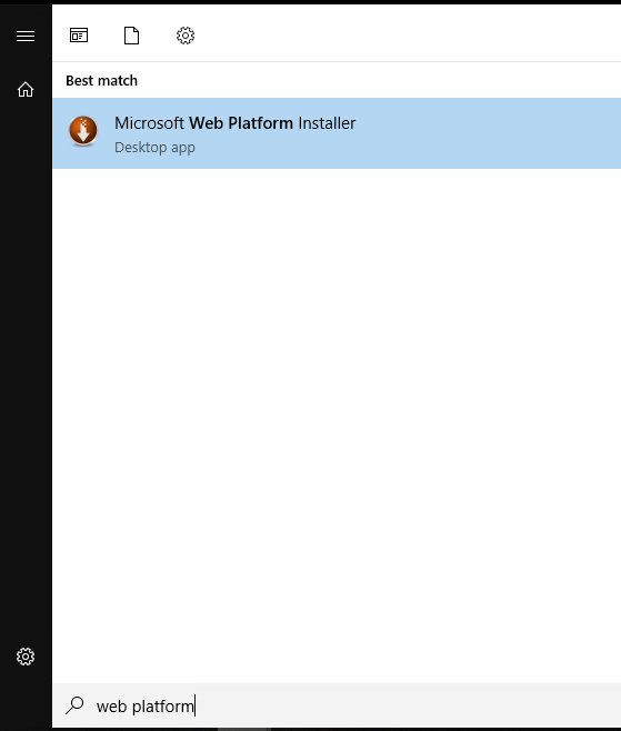 Web Platform Installer