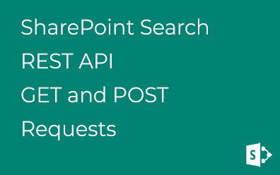 SharePoint Search REST API. GET and POST requests